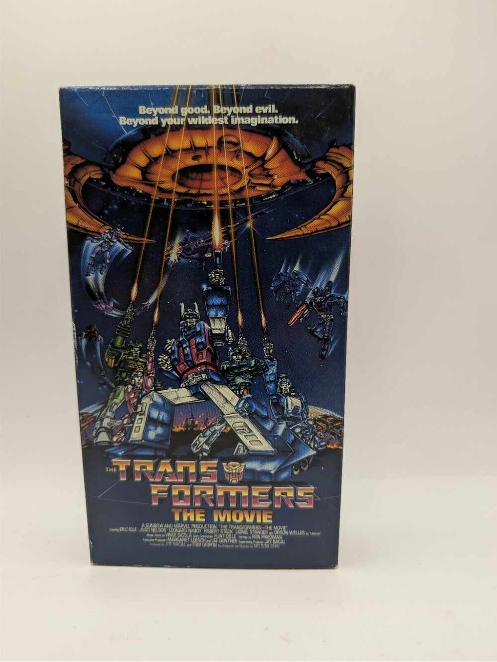 The Transformers: The Movie (1999) VHS Slip Cover Version Kid Rhino Home Video
